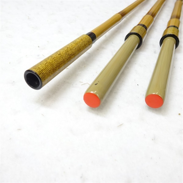 朱紋峰本造り竿掛 二本物